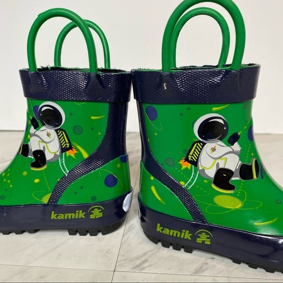 Kamik Kids Astronaut Rain Boot 3 - Picture 9 of 12